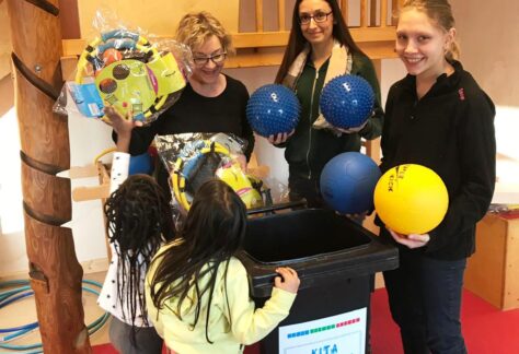 Übergabe Bewegungstonne am 18.1.2019