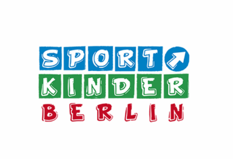Bunt und Frech kommt das Logo der Sportkinder Berlin daher.